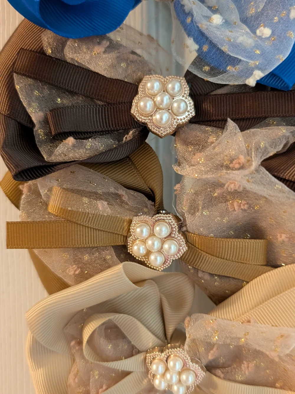 11 New Stacked Bow Headband Set in Mixed Colors